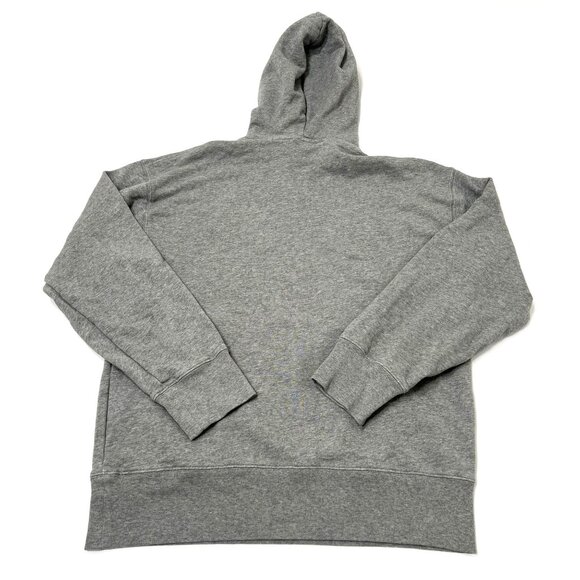 Acne Studios Patch Face Logo Hoodie in Light Grey Melange - Picture 3 of 5